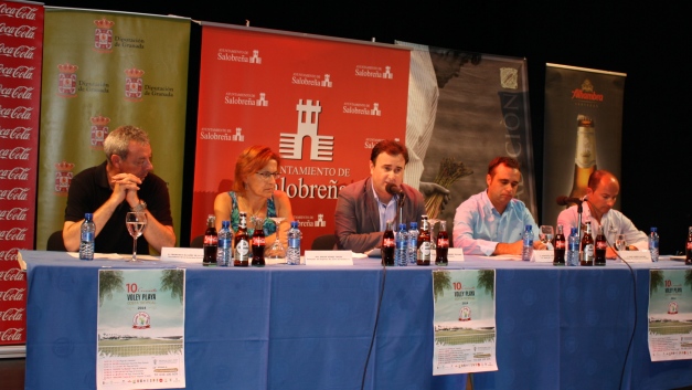 Intervención del alcalde de Salobreña durante la gala.